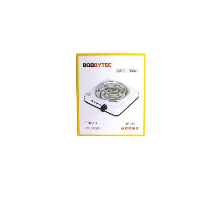 Електроплита настільна BobbyTec HP-01S