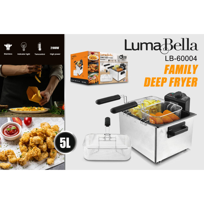 Фритюрниця LumaBella LB-60004