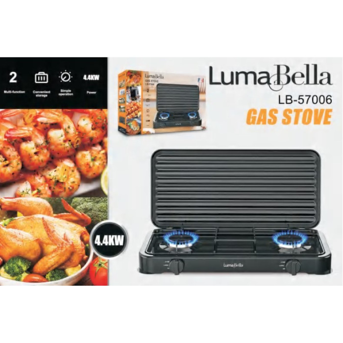 Газова плита настільна LumaBella LB-57006