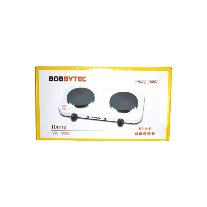 Електроплита BOBBYTEC HP-04D