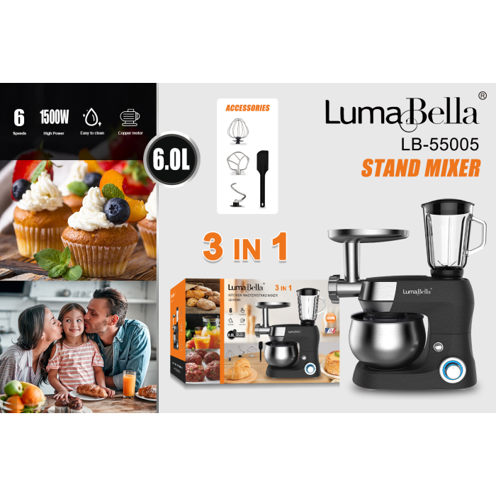 Кухонний комбайн LumaBella LB-55005