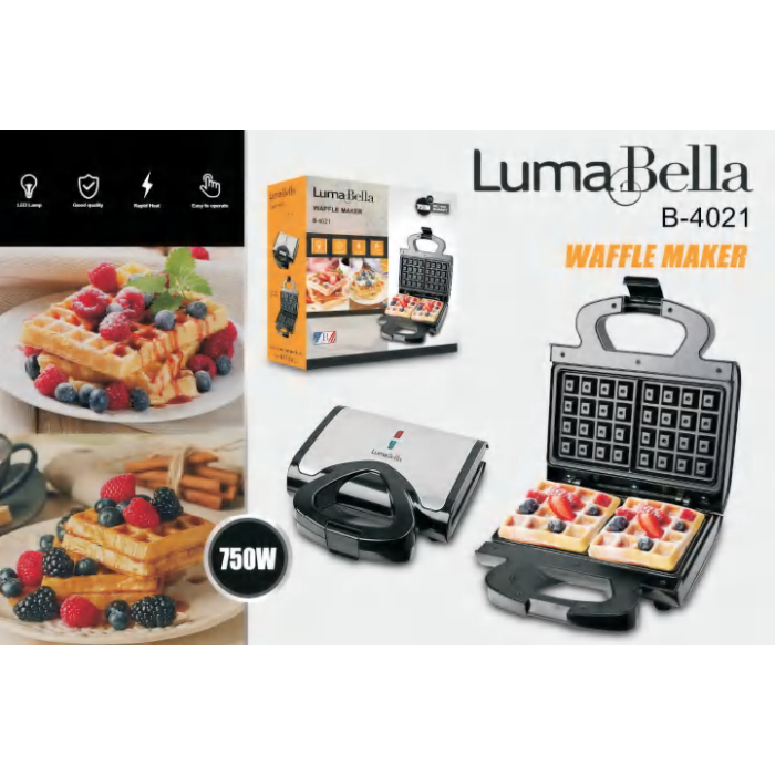 Вафельниця LumaBella B-4021