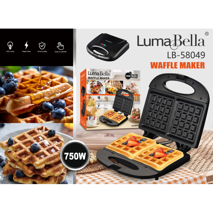 Вафельниця LumaBella LB-58049