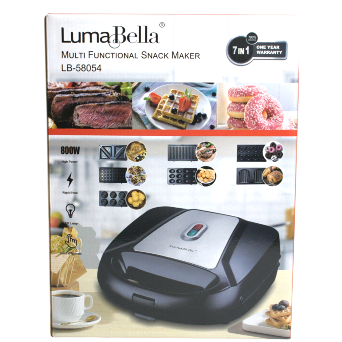 Набір сендвічниці 7в1 Luma Bella LB-58054