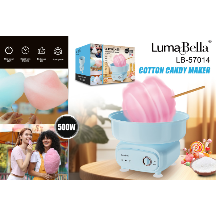 Апарат для приготування солодкої вати Luma Bella LB-57014
