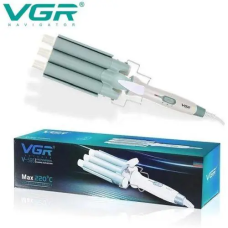 Тройна плойка VGR V-595 з керамічним покриттям