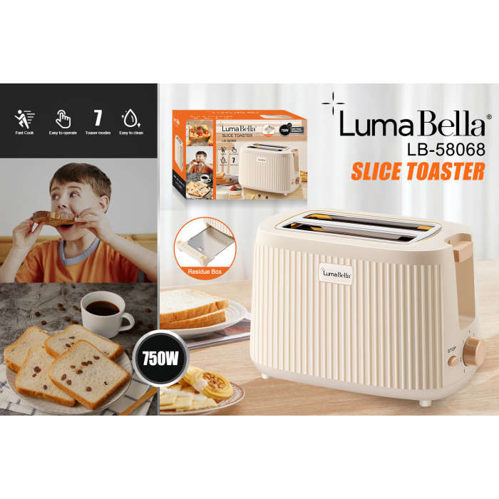 Тостер LumaBella LB-58068