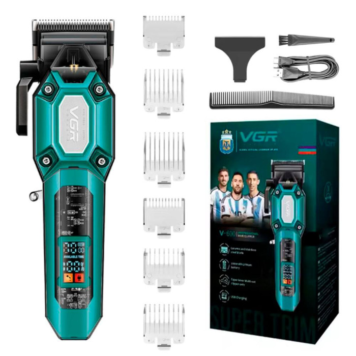 Акумуляторна машинка для стрижки VGR V-600