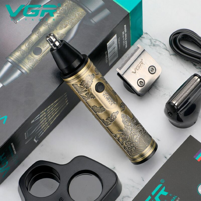 Тример акумуляторний VGR 4 в 1 V-621