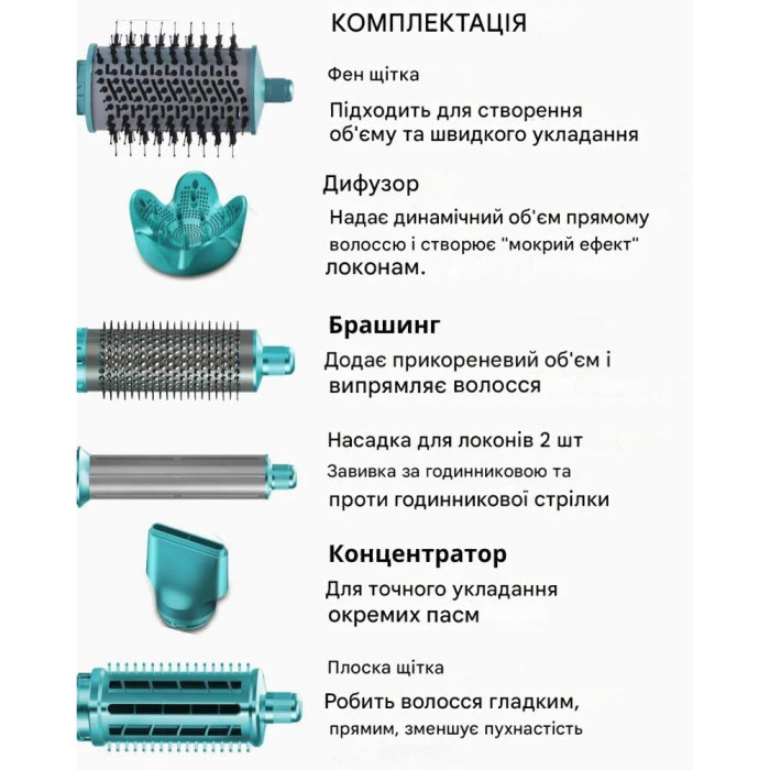 Фен-стайлер VGR 7 в 1 V-477