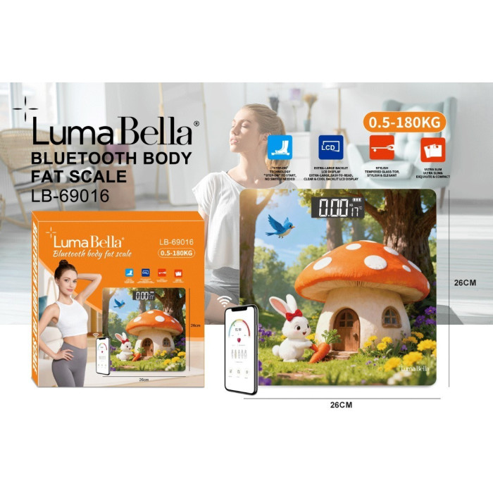 Сучасні смарт-ваги LumaBella LB-69016