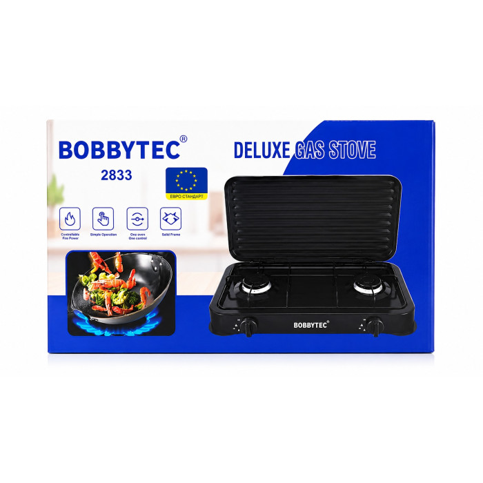 Газова плита BOBBYTEC 2833